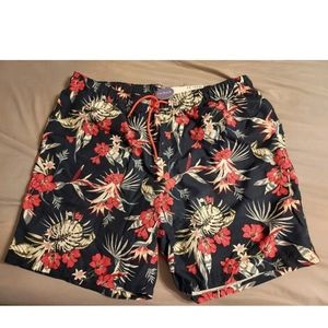 FEOLLR MENS SWIM TRUNKS WITH BUILT IN SHORTS